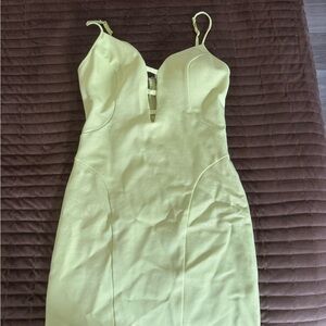 Elegant Yellow Dress